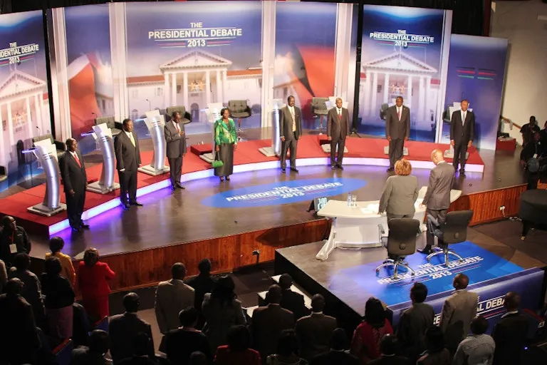 Political Stage Branding & Backdrops: Commanding the Platform