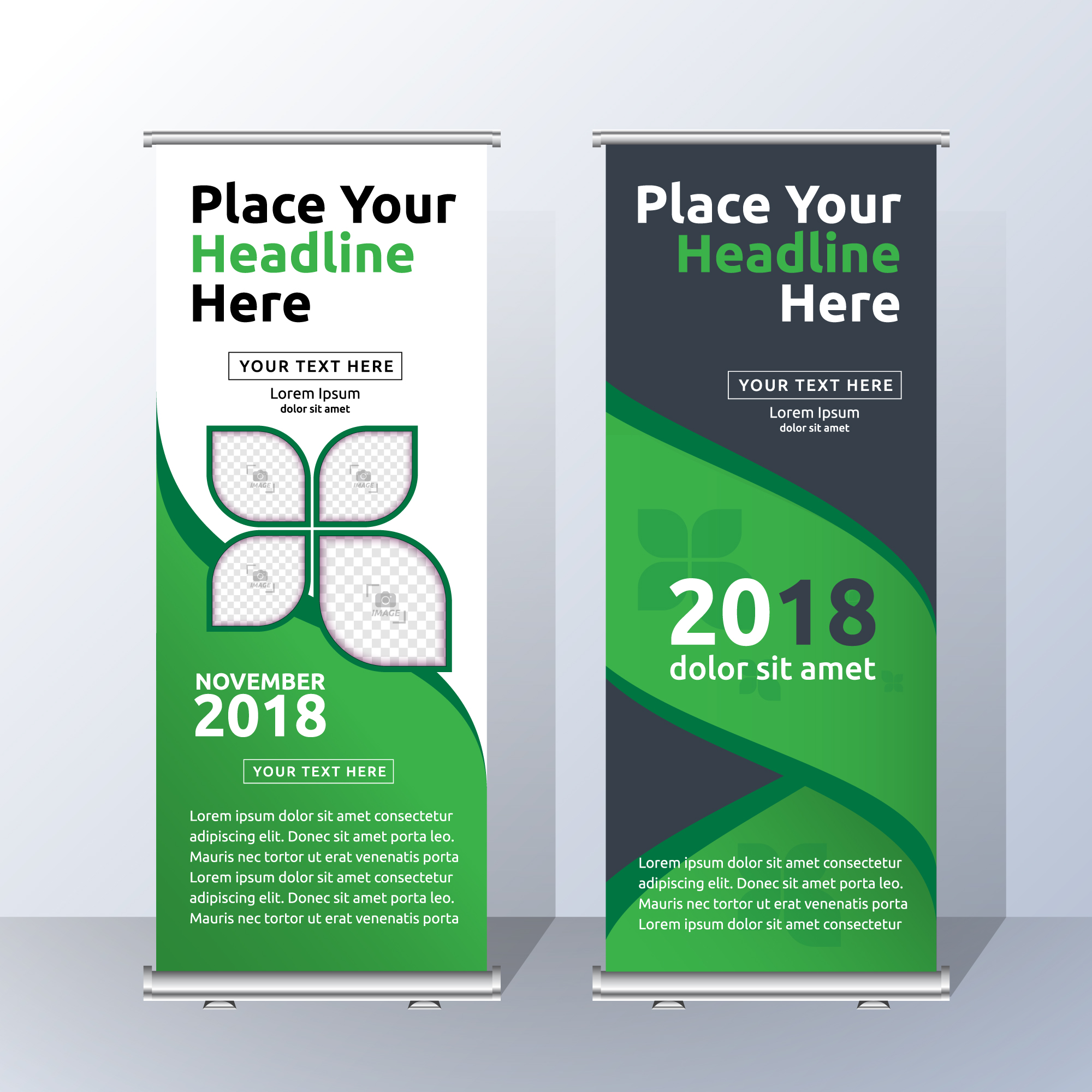 Roll-Up Banner Stand 1000mm