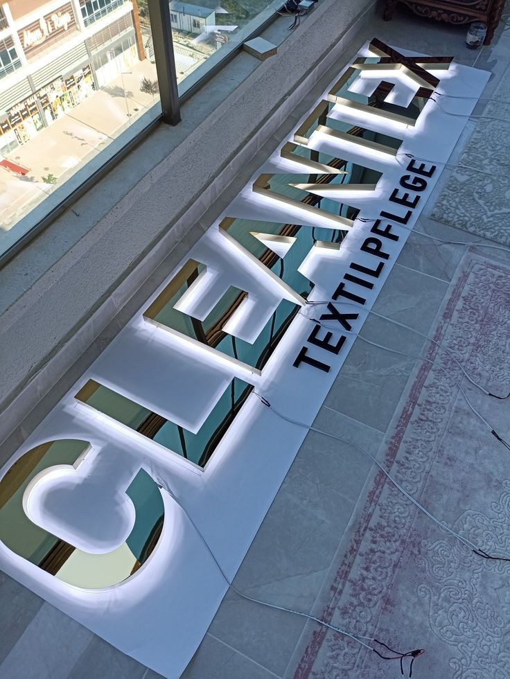 LED Backlit Acrylic Signage