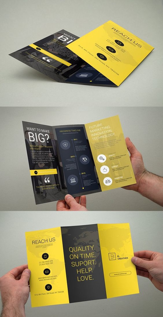 A4 Brochures Bi-fold