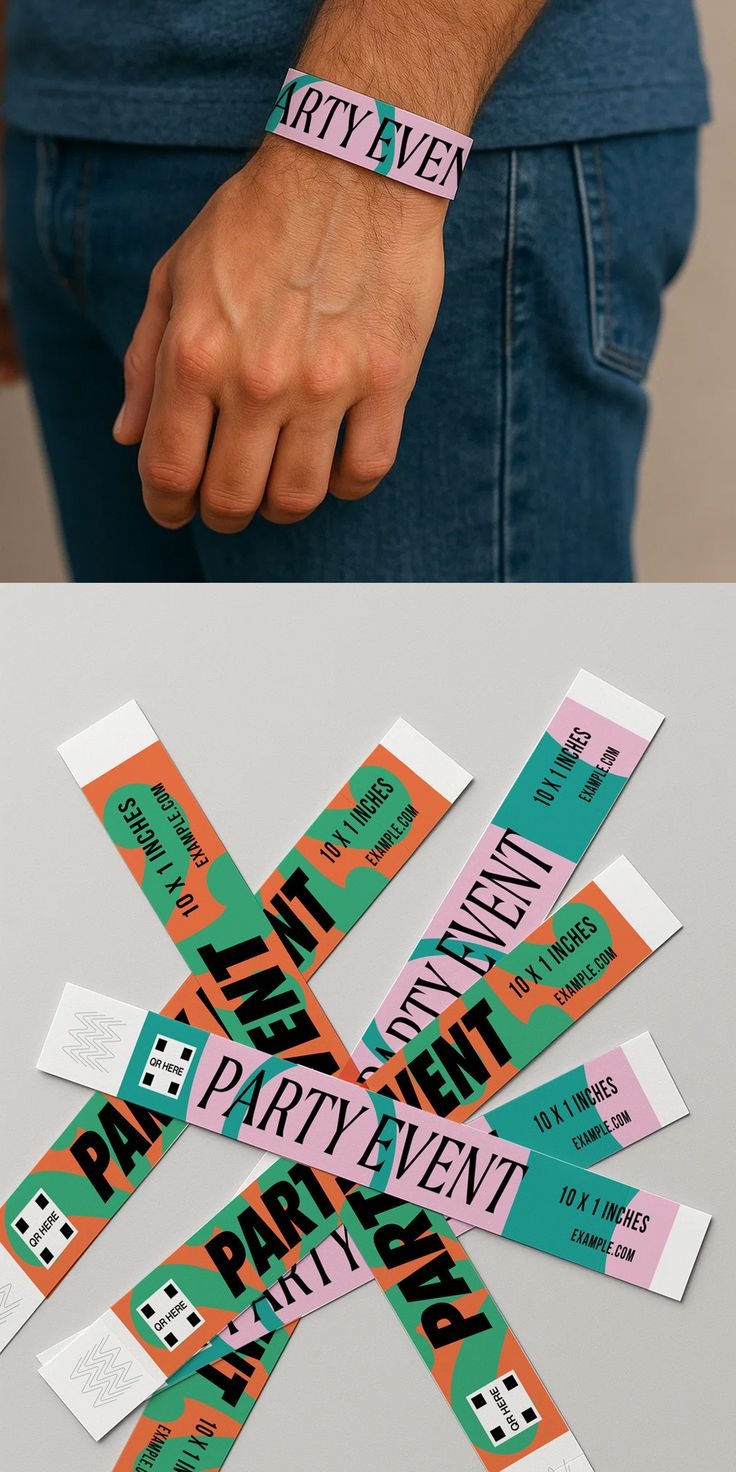 Tyvek Wristbands